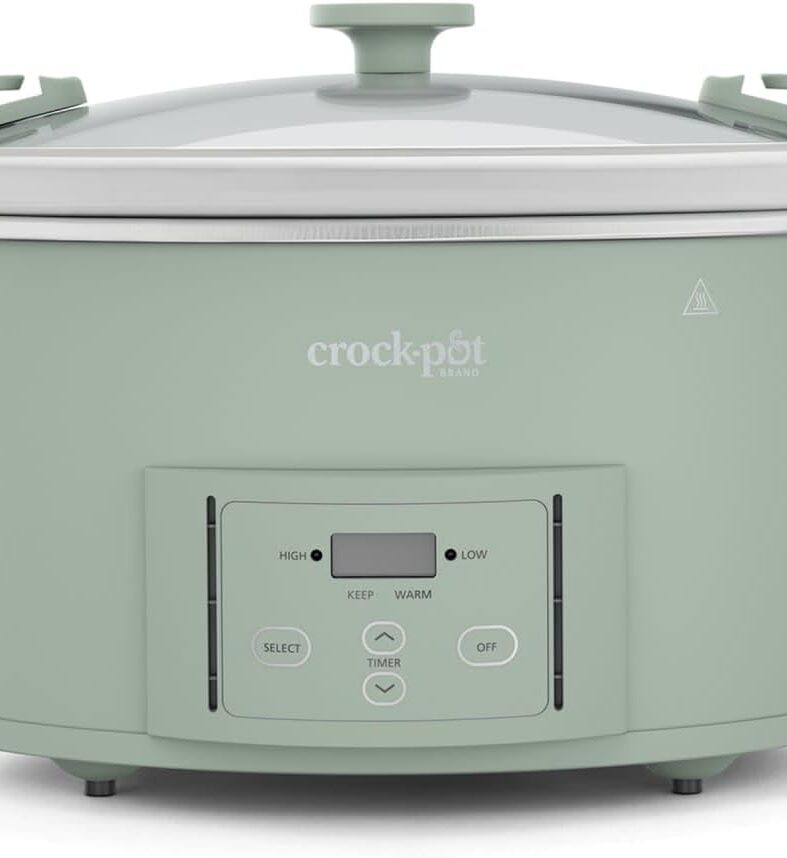Crock-Pot® Design Series 7-Quart Programmable Slow Cooker, Desert Sage Green